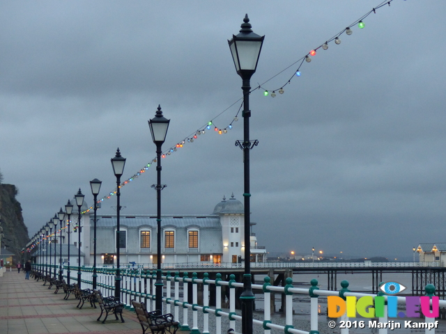 FZ025444 Lights at Penarth pier